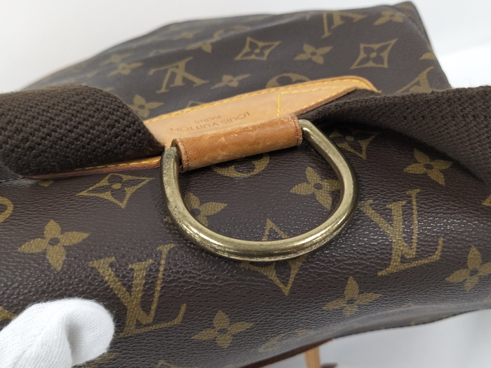 【中古】LOUIS VUITTON モンスリ GM リュックサック デイパック モノグラム M51135_画像6