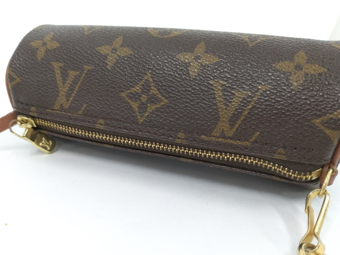 【中古】LOUIS VUITTON パピヨン ポーチのみ モノグラム_画像8