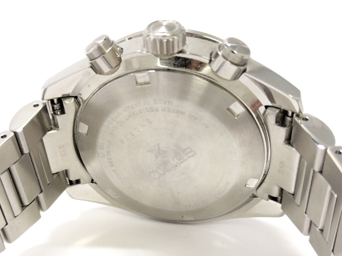 【中古】SEIKO プロスペックス スピードタイマー クロノグラフ メンズ 腕時計 SS ソーラー ネイビー文字盤 SBDL097_画像9