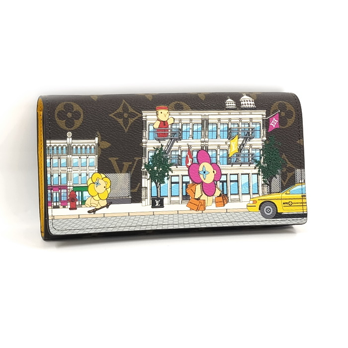 【中古】LOUIS VUITTON ポルトフォイユサラ ヴィヴィエンヌデイ モノグラム 2022AW M81608_画像1