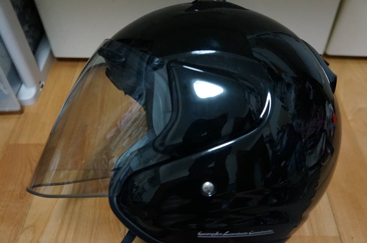 Arai SZ-F アライ ジェット ヘルメット XLサイズ ブラック 中古品 内外装洗浄済み ダクトすべて新品 _画像4