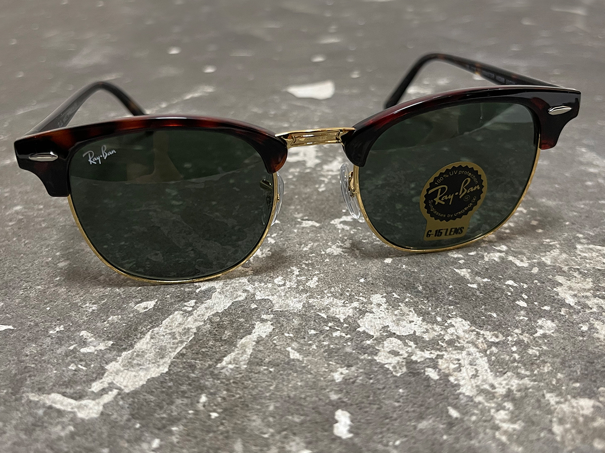 [新品付属品完備☆送料込み] RayBan レイバン クラブマスター サングラス CLUBMASTER RB3016 ベッ甲の画像5