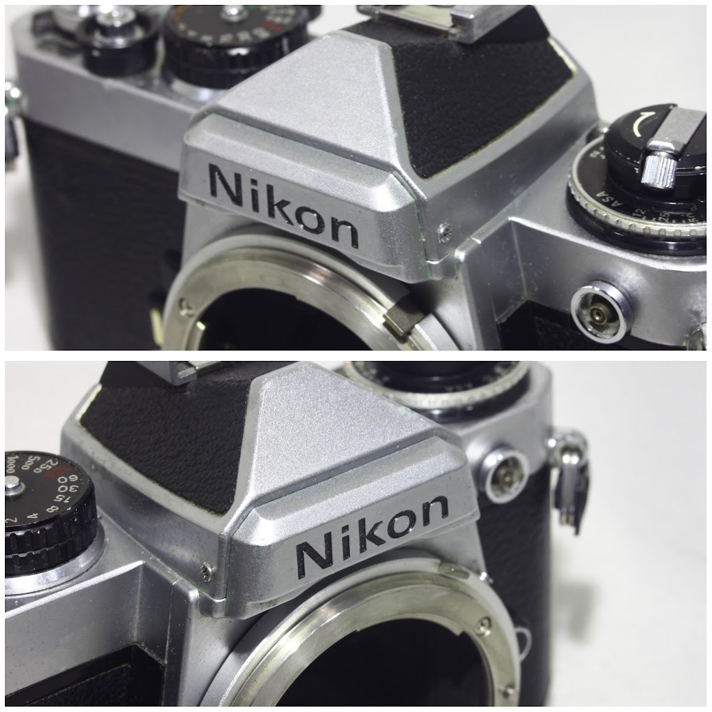 B639◆ Nikon ニコン FE シルバーボディ_画像4