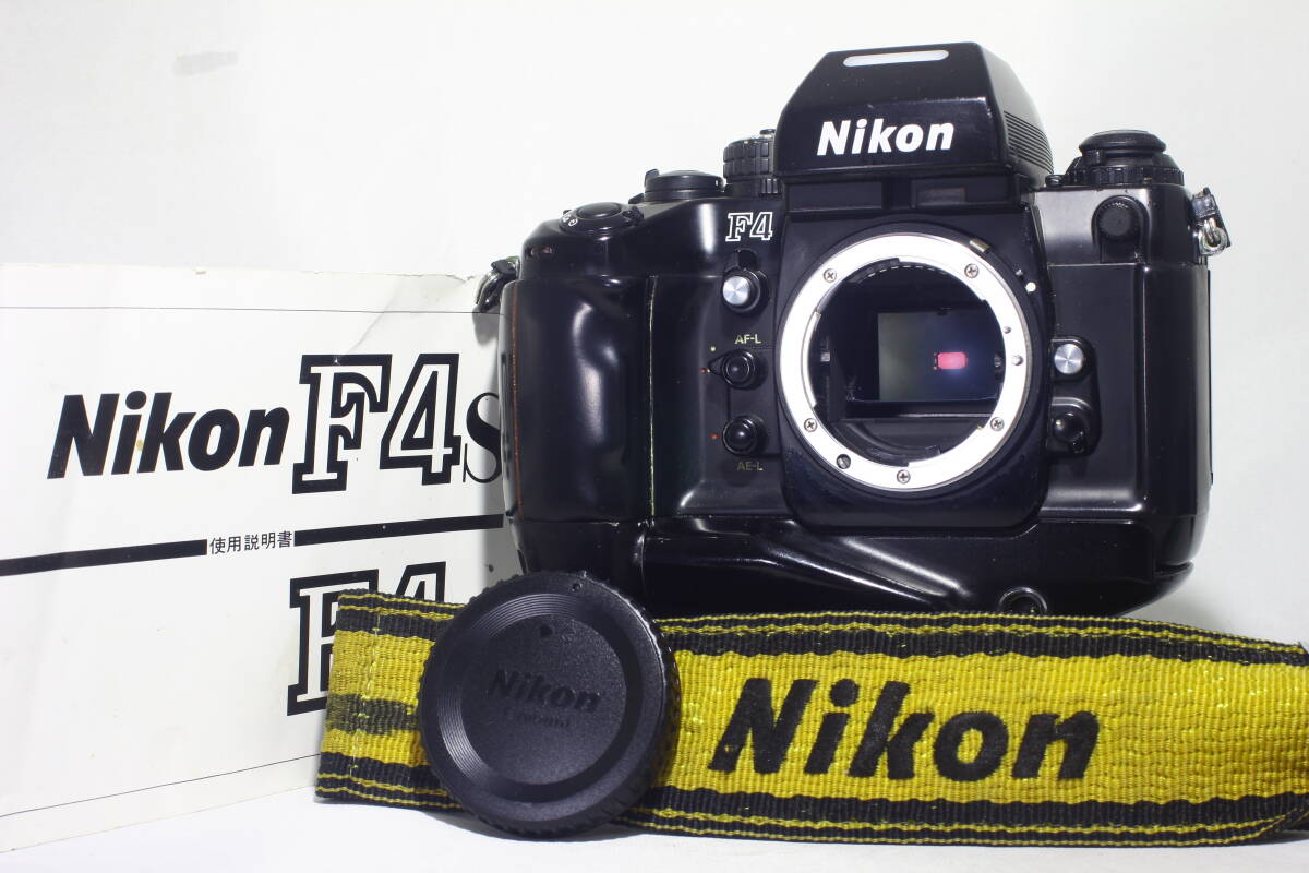 B652◆液晶漏れなし/プレビュー鳴きなし/MF-23付◆ Nikon ニコン F4S ボディ_画像1