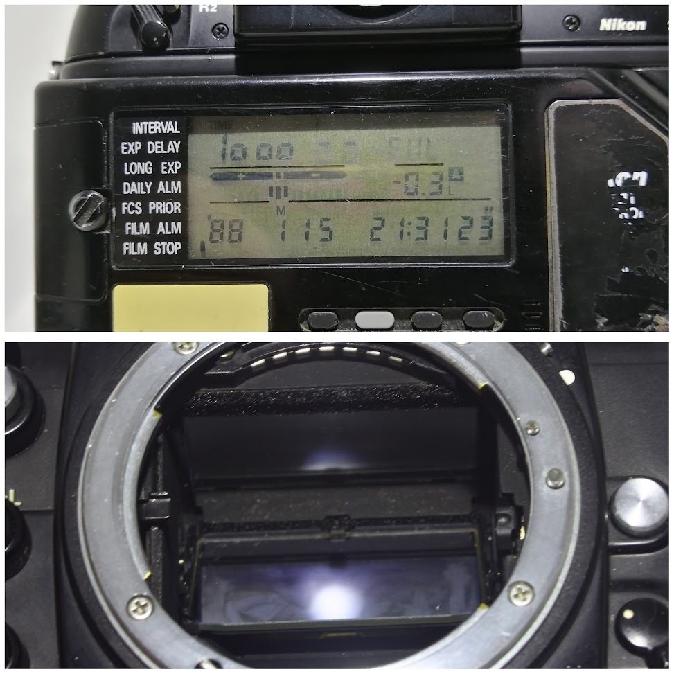 B652◆液晶漏れなし/プレビュー鳴きなし/MF-23付◆ Nikon ニコン F4S ボディ_画像9