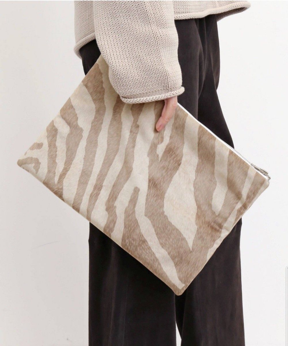バザール アトリエ サブロン ZEBRA CLUTCH BAG アパルトモン BAZAR ATELIER SABLON バザールアトリエサブロン