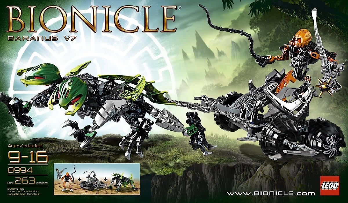  редкость *LEGO 8994 Lego блок technique TECHNIC Bionicle BIONICLE снят с производства товар 