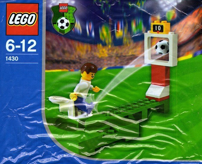 LEGO 1430　レゴブロックスポーツサッカー廃盤品_画像1