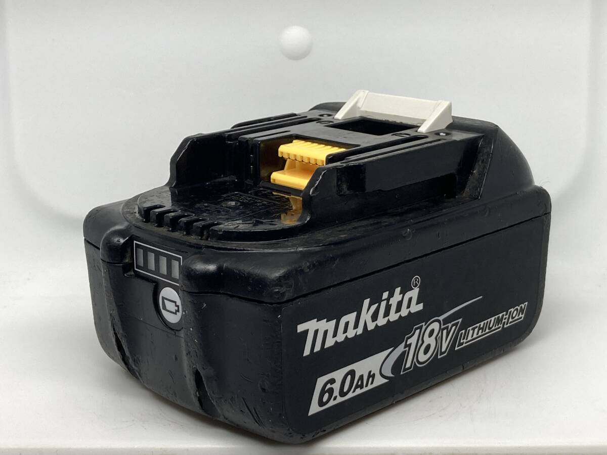 【送料0】純正！マキタ バッテリー 18v 6.0Ah【BL1860B】残量表示あり　税無　 Makita 　/9222_画像3