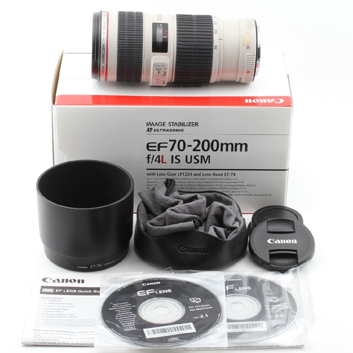 Canon キヤノン EF70-200mm F4L IS USM_画像1