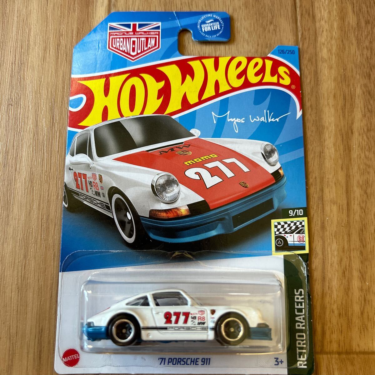 Hot Wheels HW ホットウィール USカード 71 PORSCHE 911 ポルシェ_画像1