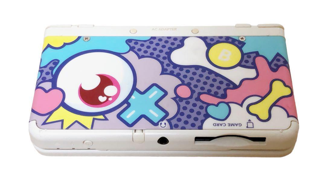 1 jpy operation goods New Nintendo 3DS...-.......... plate white download soft great number equipped Pokemon car bi.