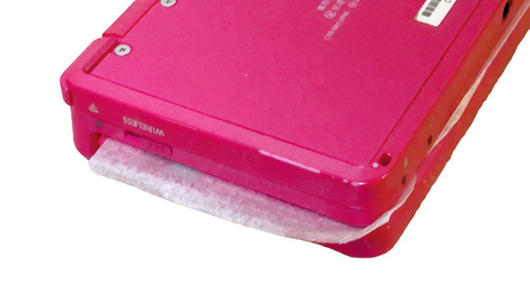美品 動作品 ニンテンドー 3DS NINTENDO グロスピンク 本体 完品 ACアダプター 充電台 タッチペン SDカード 4GB 箱付き 任天堂 ゲーム機