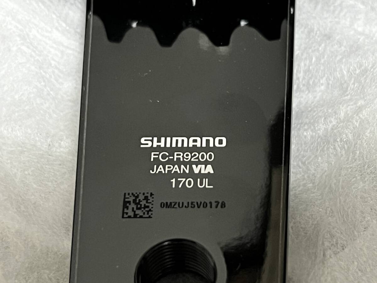 シマノ デュラエース クランクセット FC-R9200 170mm 52/36_画像3