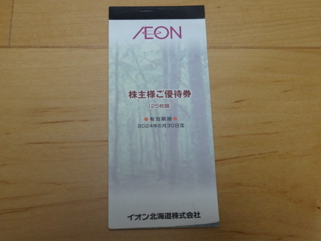 ●イオン北海道株主優待100円割引券17枚（1700円分）2024/6/30迄 マックスバリュ KOHYO まいばすけっと フジの画像1