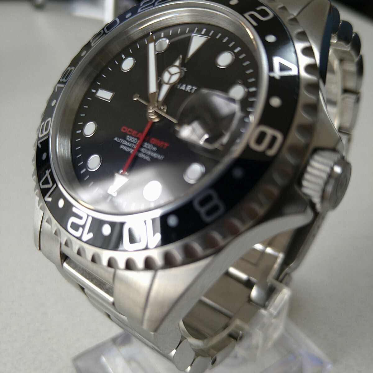 STEINHART OCEAN GMT PROFESSIONAL　完品　稼働品　スタインハート オーシャンGMT ETA2893‐2_画像4