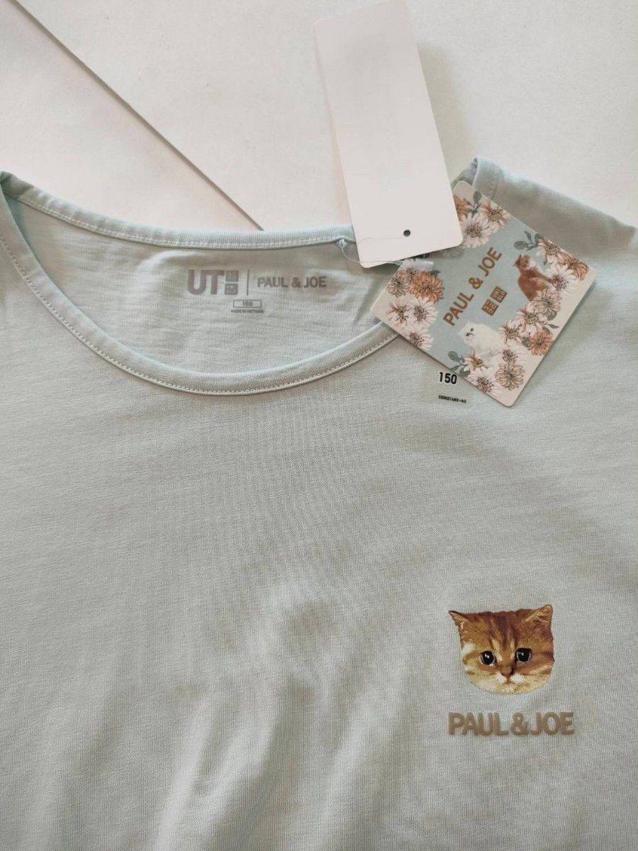 [未使用タグ付]UNIQLO（PAUL & JOE)半袖 Tシャツ 150cm