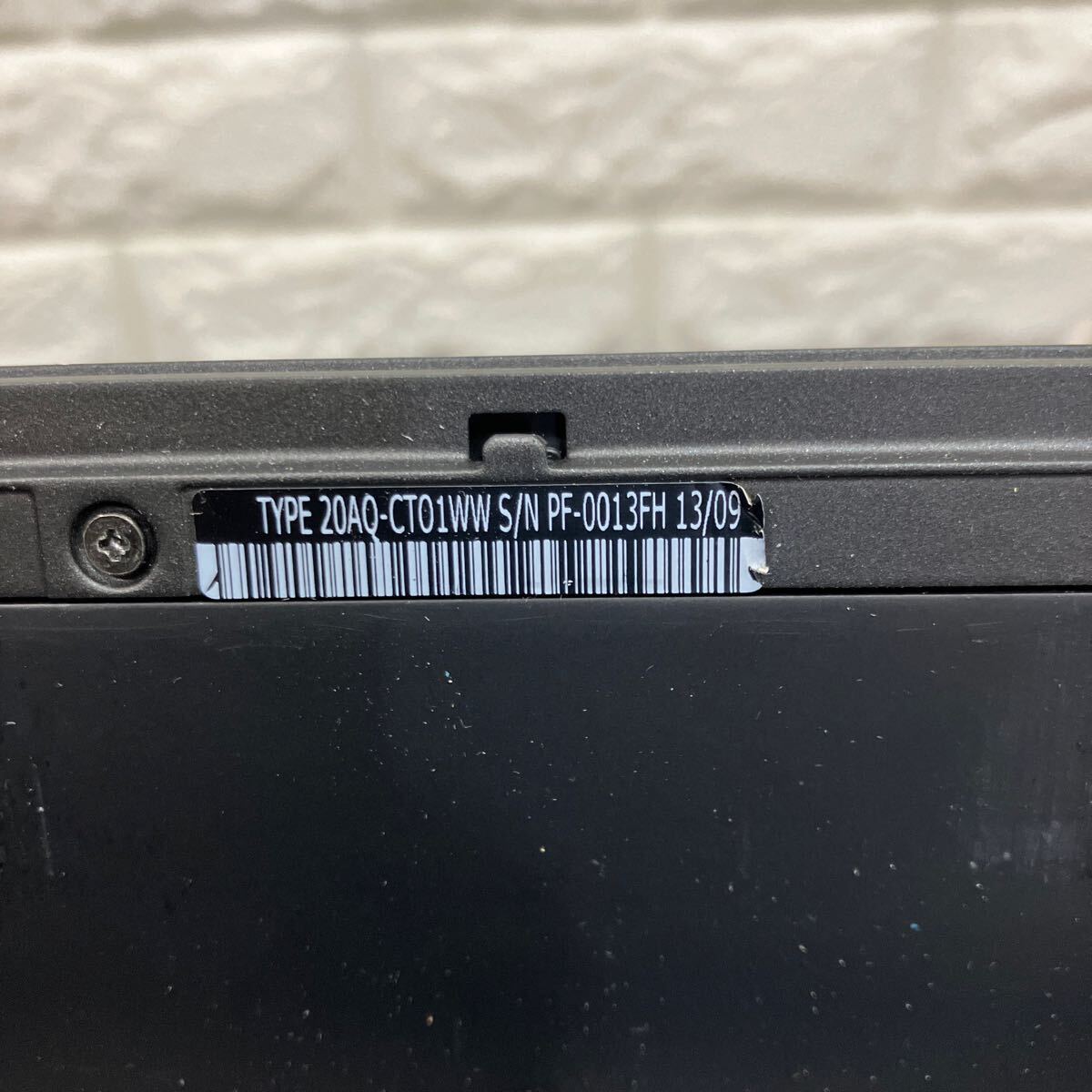 L139 Lenovo ThinkPad T440S CPU不明 メモリ無し ジャンクの画像7