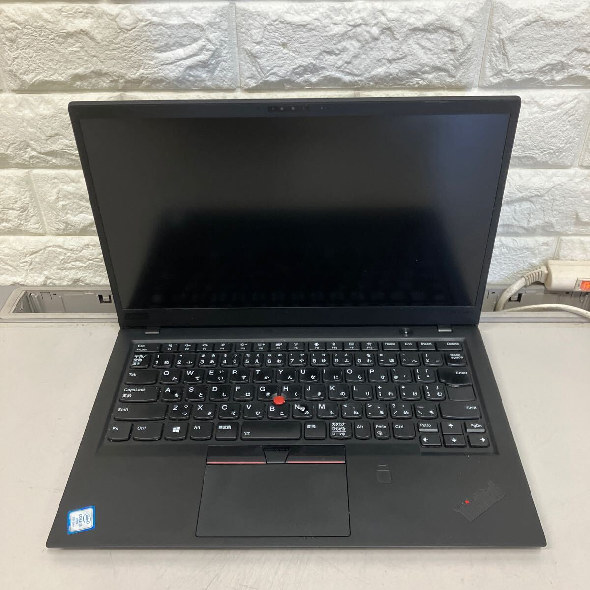 M199 Lenovo ThinkPad X1 carbon Core i5 8350U メモリ8GB ジャンク_画像1