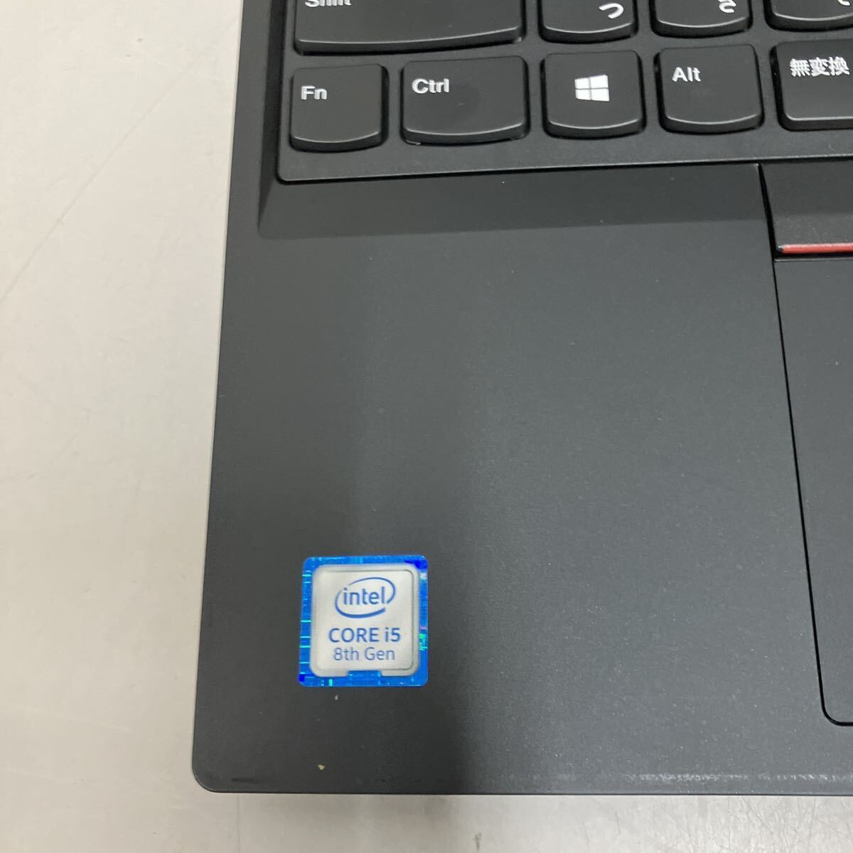 N110 Lenovo ThinkPad E590 Core i5第8世代 メモリ無し　ジャンク_画像2