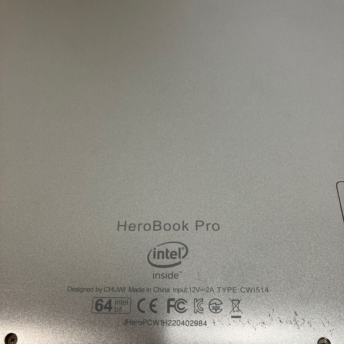 N193 CHUWI HeroBook pro CWI514 celeron N4020 メモリ8GB_画像8