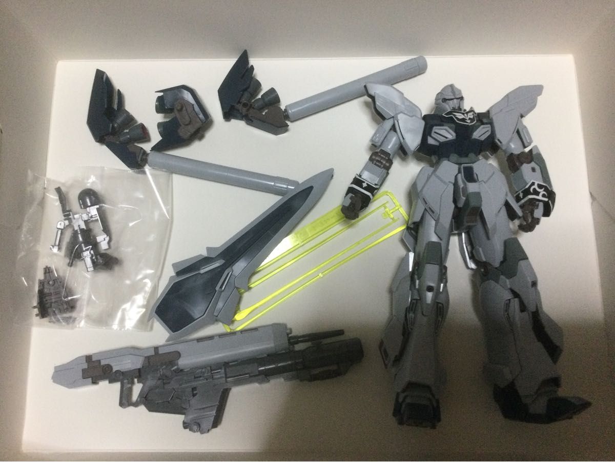 完成品 素組 MG 1/100 MSN-06S-2 シナンジュ・スタイン (ナラティブVer.) プラモデル