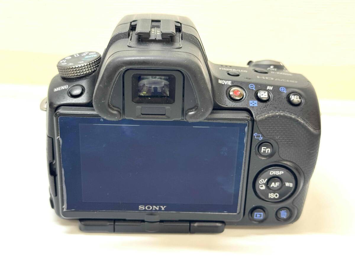 F3154N ２台 おまとめ SONY ソニー α900 ボディ DSLR-A900 SONY α55 SLT-A55V デジタル一眼レフカメラ ボディ 動作未確認 現状品の画像5