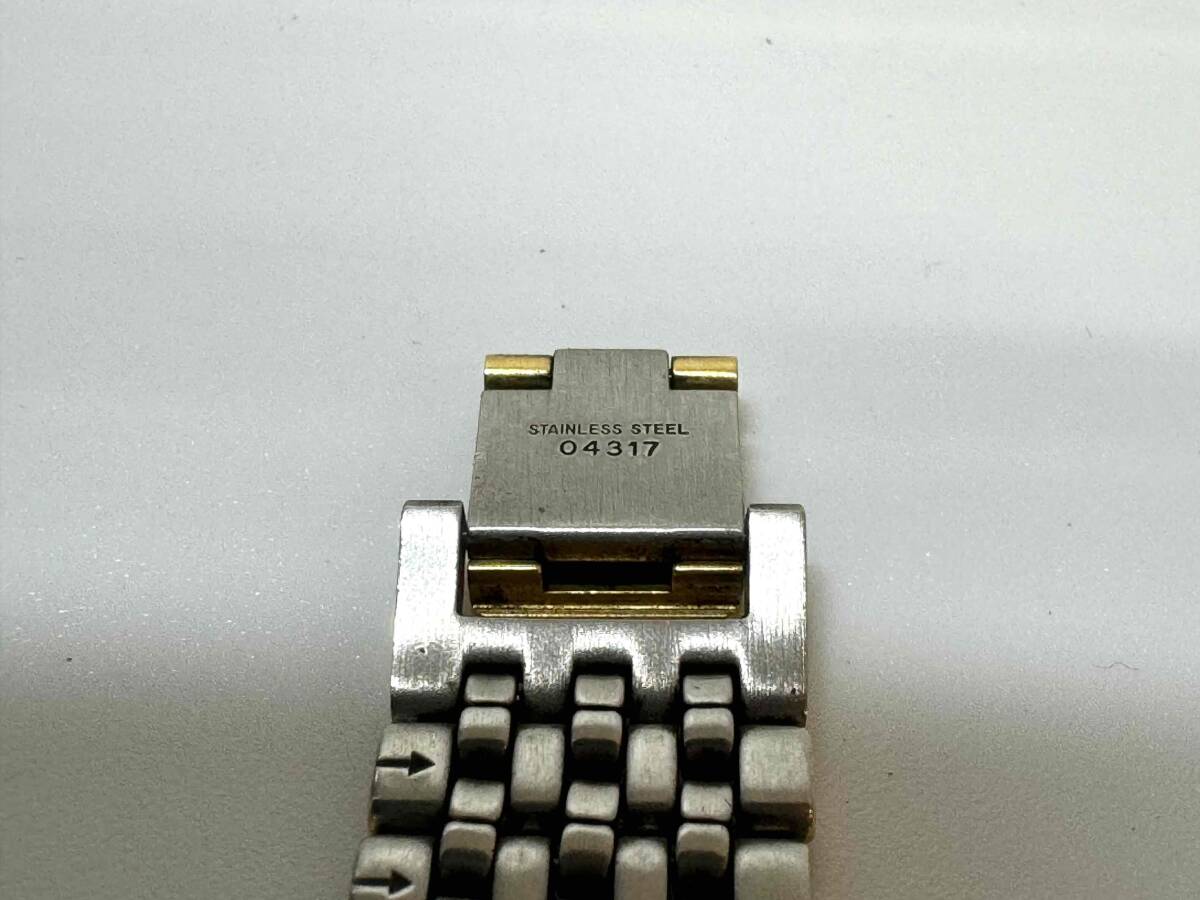 F3174N RADO ラドー フローレンス 腕時計 クォーツ ステンレス 133.3662.2 ゴールド 動作未確認 現状不動 ジャンク品の画像8
