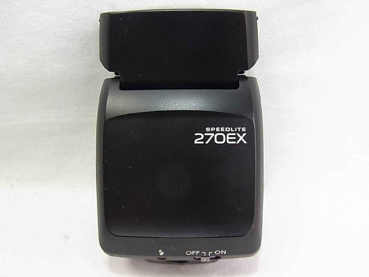 Canon　PPDLITE 270EXストロボ単三電池2本使用　新品では御座いませんが綺麗状態若干の使用感あり。ストロボの撮影可能ランプ点灯は確認済_画像4