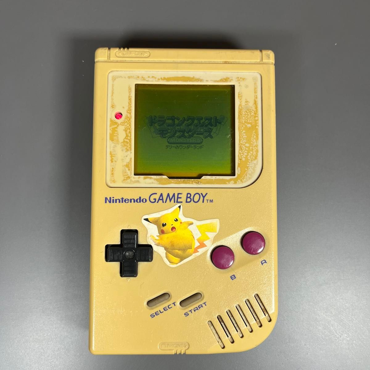 任天堂 初代ゲームボーイ GAMEBOY TM 稼動品|Yahoo!フリマ(旧 任天堂 初代ゲームボーイ GAMEBOY TM 稼動品|Yahoo!フリマ(旧