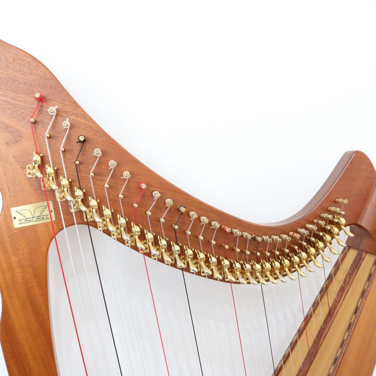 エンジェルハープ 28弦 弦楽器 ソフトケース付 アイリッシュハープ ハープ 日本製　ANGEL HARP 