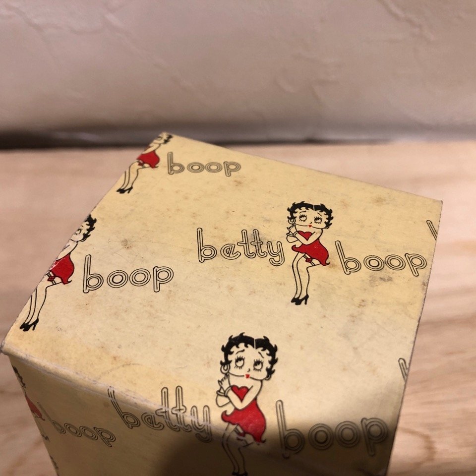 箱付き ハンドベル ディナーベル ベティちゃん Betty Boop ベティブープ 陶器 フィギュア KFS ベティ アメリカ 雑貨 置物 レトロ 管理1・3の画像8