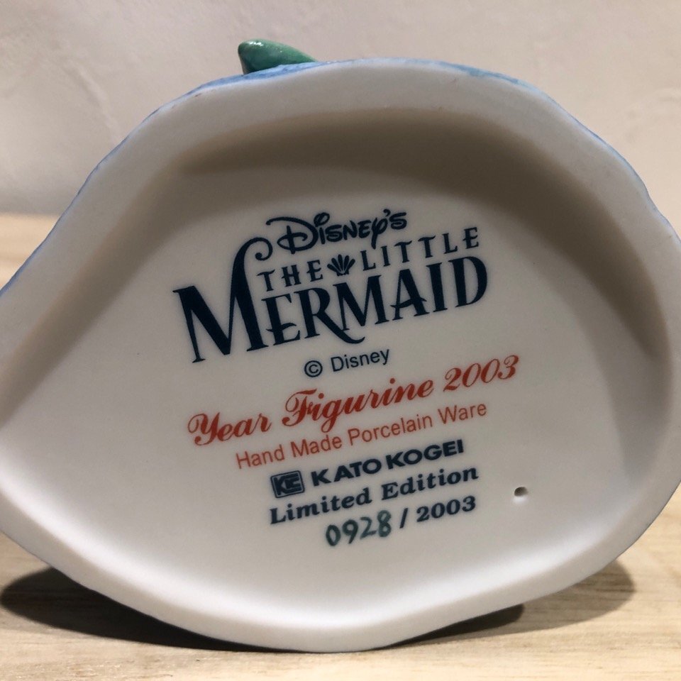2003 шт ограниченный товар Little Mermaid Ariel No.928 Disney Disney THE LITTLE MERMAID Kato прикладное искусство керамика украшение управление 001*12