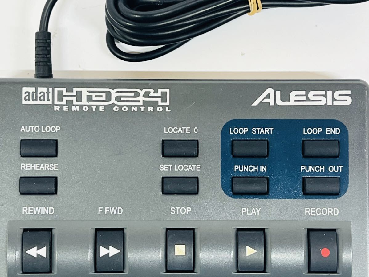 Alesis アレシス コントローラーリモコン adat HD24 Remote Control 未チェック 現状品 管理番号05075_画像2