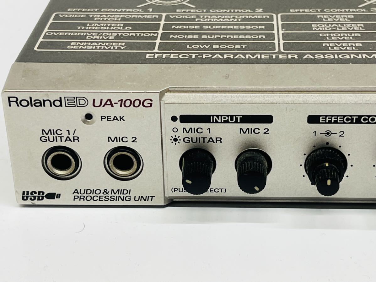 Roland ローランド プロセッシングユニット AUDIO Canvas UA-100G 未チェック 管理番号05014_画像5