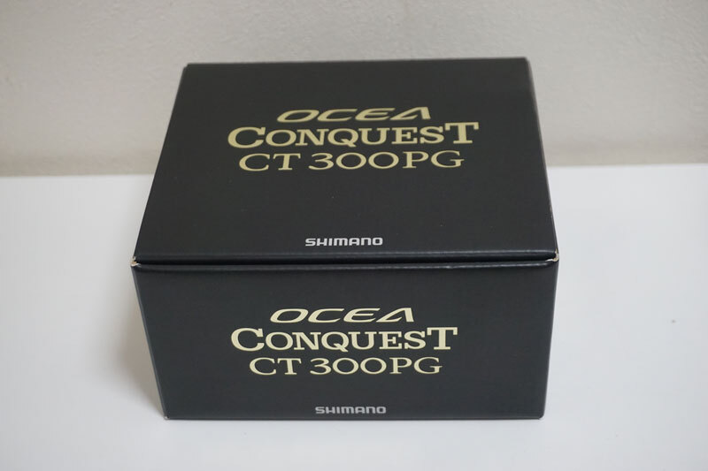 カウンター付ベイトリール　SHIMANO シマノ　オシアコンクエストOCEA CONQUEST CT 300PG　中古　箱付　送料無料！！_画像2