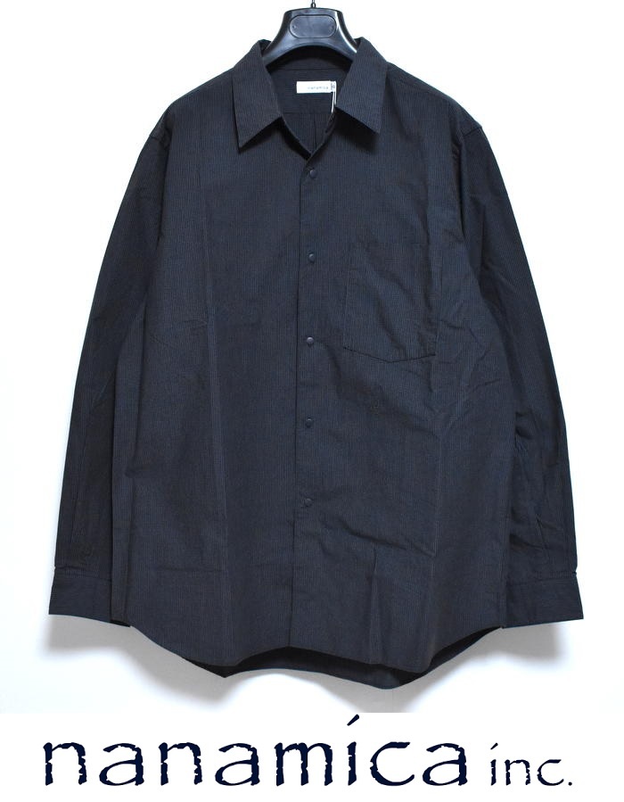 【送料無料】新品 nanamica ナナミカ レギュラーカラー ウインドシャツ L 定価2万9700円 SUGF353 Regular Collar Wind Shirt 