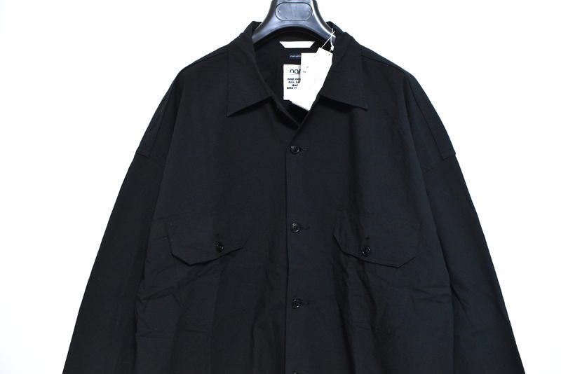 【送料無料】新品 nanamica ナナミカ Cotton Wool Deck Shirt M SUGF357 定価4万1800円 デッキシャツ US ARMY 