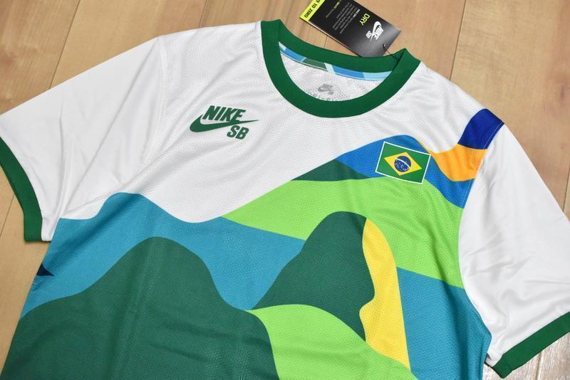 【送料無料】新品 NIKE SB × パラ 東京オリンピック ブラジル代表 ユニフォーム S CT6087-100 東京五輪 Parra Tシャツ