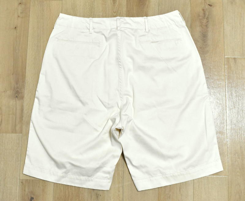 【送料無料】新品 nanamica ナナミカ チノショーツ 32 定価2万3100円 SUDS316 ナチュラル Chino Shorts