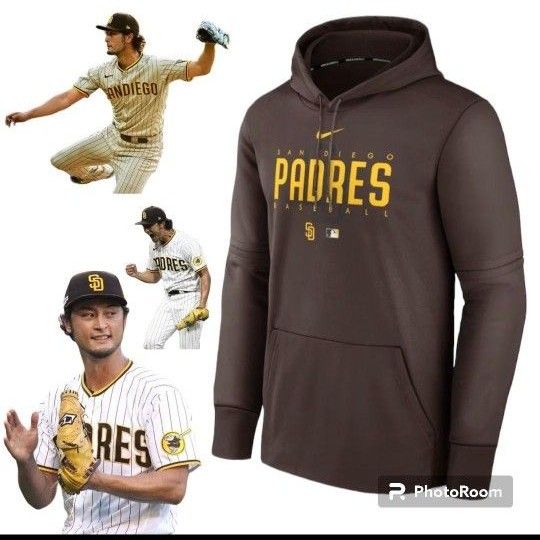新品 NIKE サンディエゴ・パドレス 選手愛用 パーカー 新品 NIKE サンディエゴ・パドレス 選手愛用 パーカー