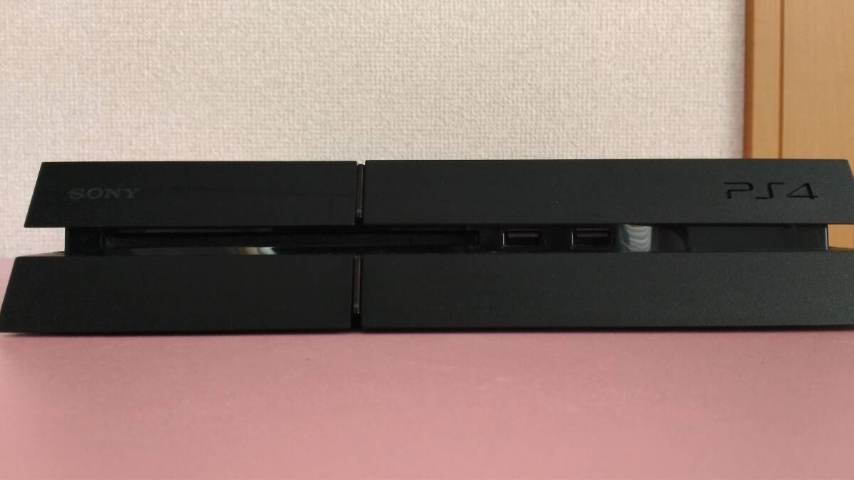 SONY ソニー PS4 プレイステーション4 PlayStation4 CUH-1000A ジェットブラック HDD500GB_画像2