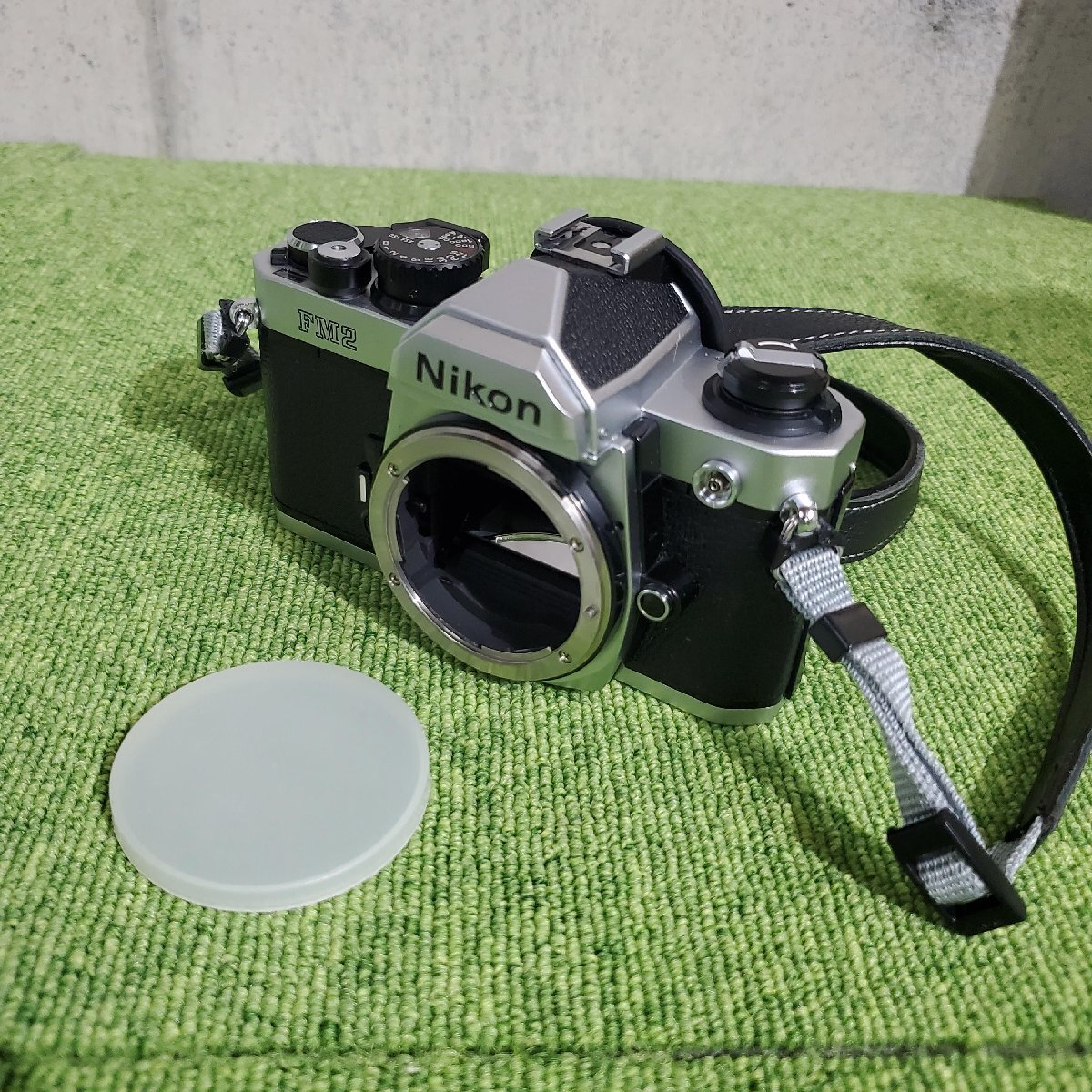 【美品】Nikon/ニコン nikon fm2 ボディ　後期 一眼レフフィルムカメラ s0209_画像9