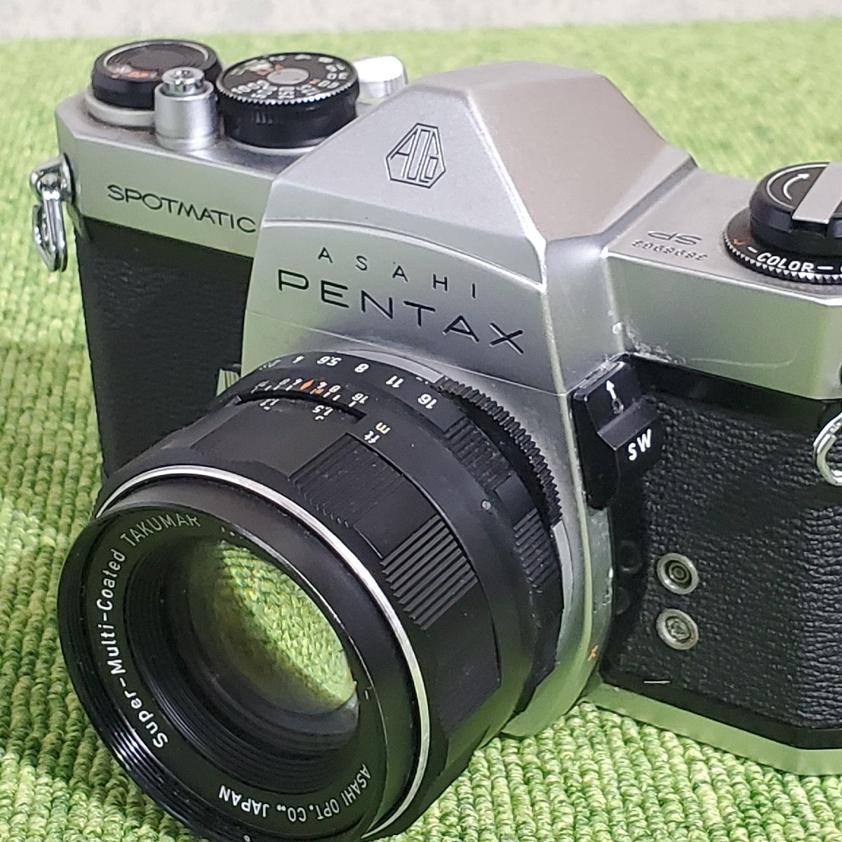 PENTAX/ペンタックス spotmatic 一眼レフフィルムカメラ super-multi-coated takuma 1:1.8/55 s0222_画像6