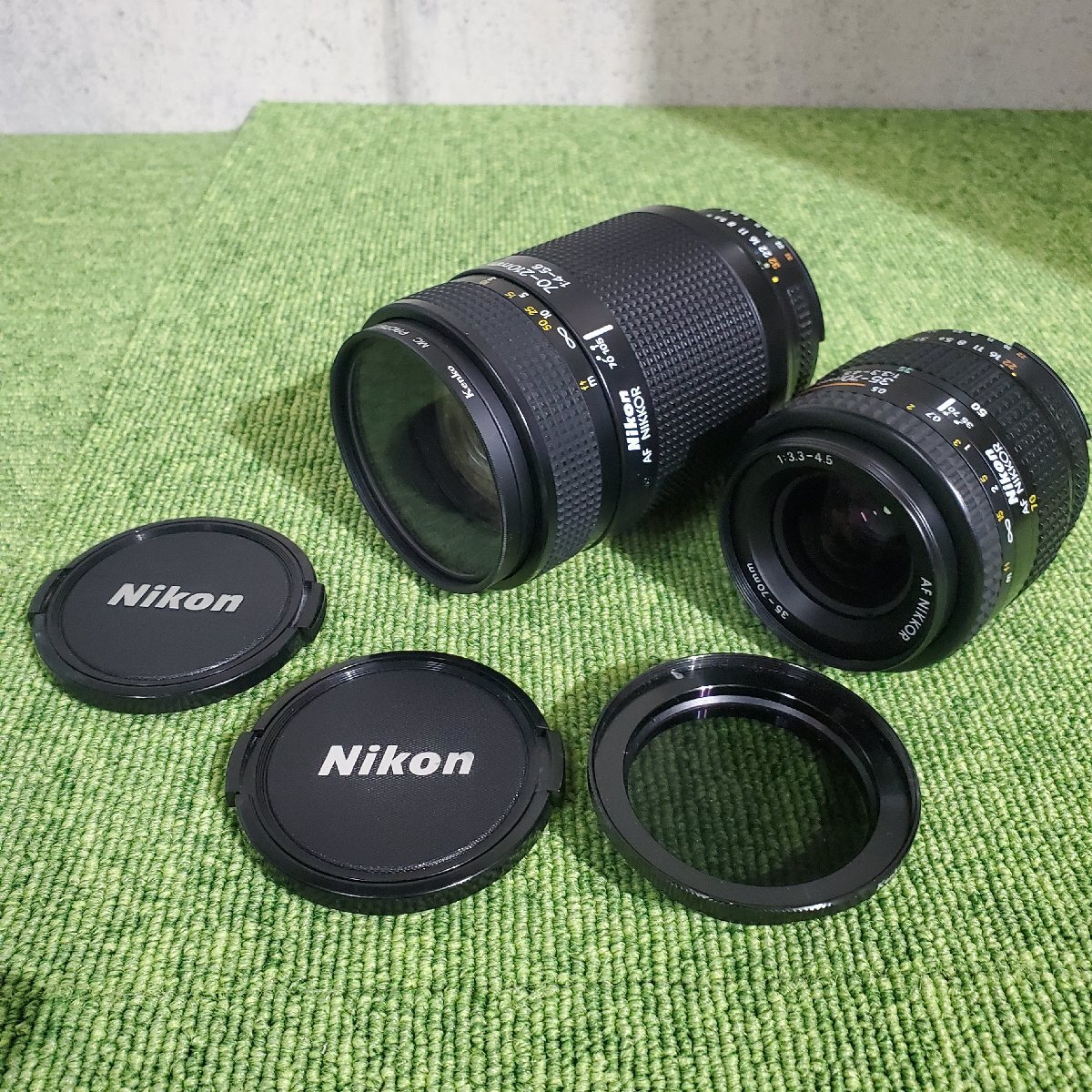 Nikon/ニコン ズームレンズ nikon af nikkor 70-210mm 1:4-5.6 nikon af nikkor 35-70mm 1:3.3-4.5 s0246_画像1