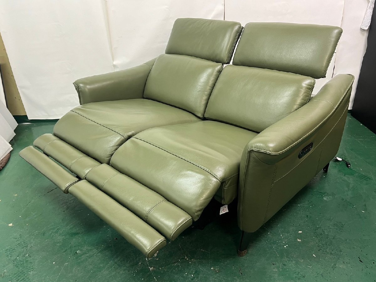 IDC large . furniture electric reclining sofa 2 seater .L/S Motion 49 L es motion 49 leather trim USB port / child lock attaching /C4094