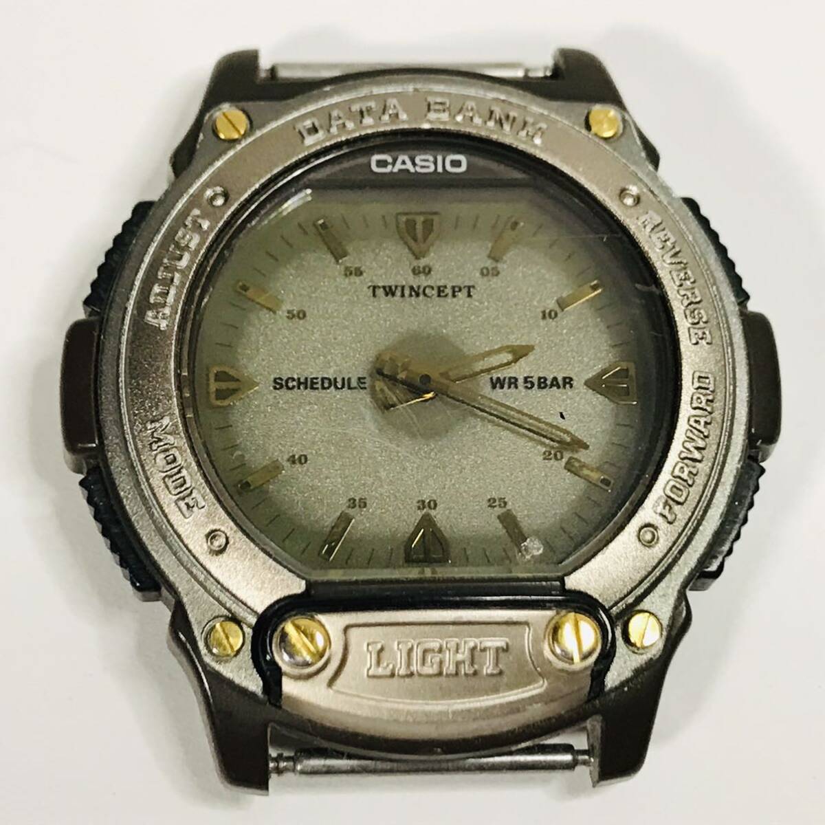 CASIO ABX-61 DATA BANK カシオ データバンク 腕時計 動作未確認 ジャンク ⑦_画像1