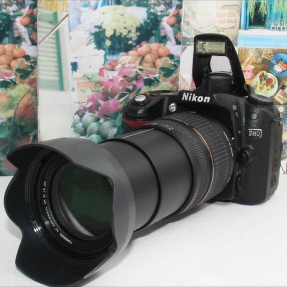 １本で近遠対応万能レンズ&新品カメラバッグ付きNikon D80_画像1