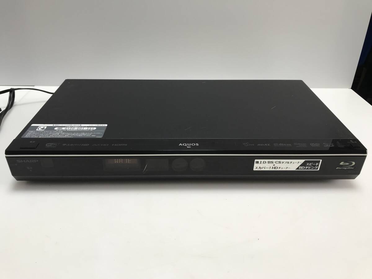 SHARP　BDレコーダー　BD-W510　ジャンクRT-3985_画像1