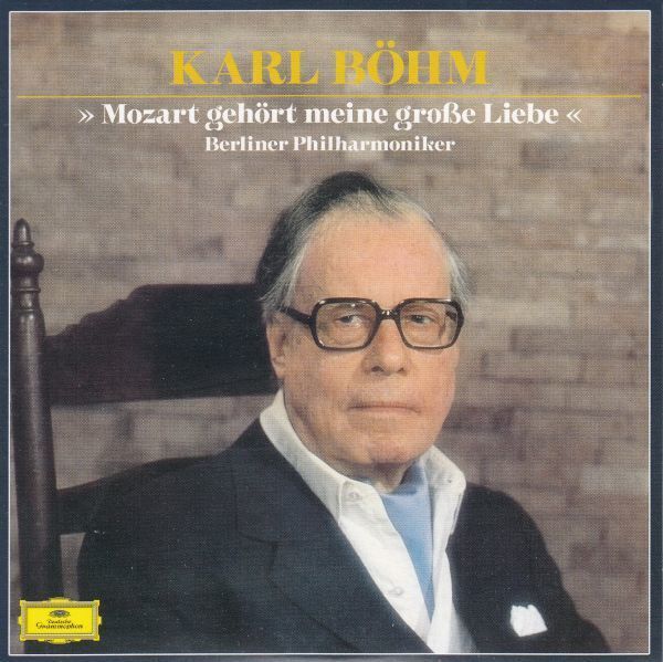 [CD/Dg]K.ベーム:自身の録音の抜粋で説明しながらモーツァルトとその交響曲について語る[ドイツ語]他/K.ベーム 1968.12他_画像1